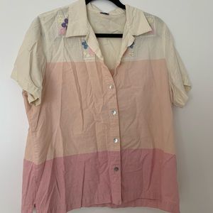 Vintage button up shirt